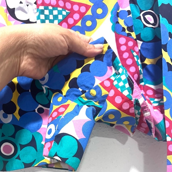 J. Crew Tie-waist short in Ratti kaleidoscope floral 6 - Picture 6 of 7